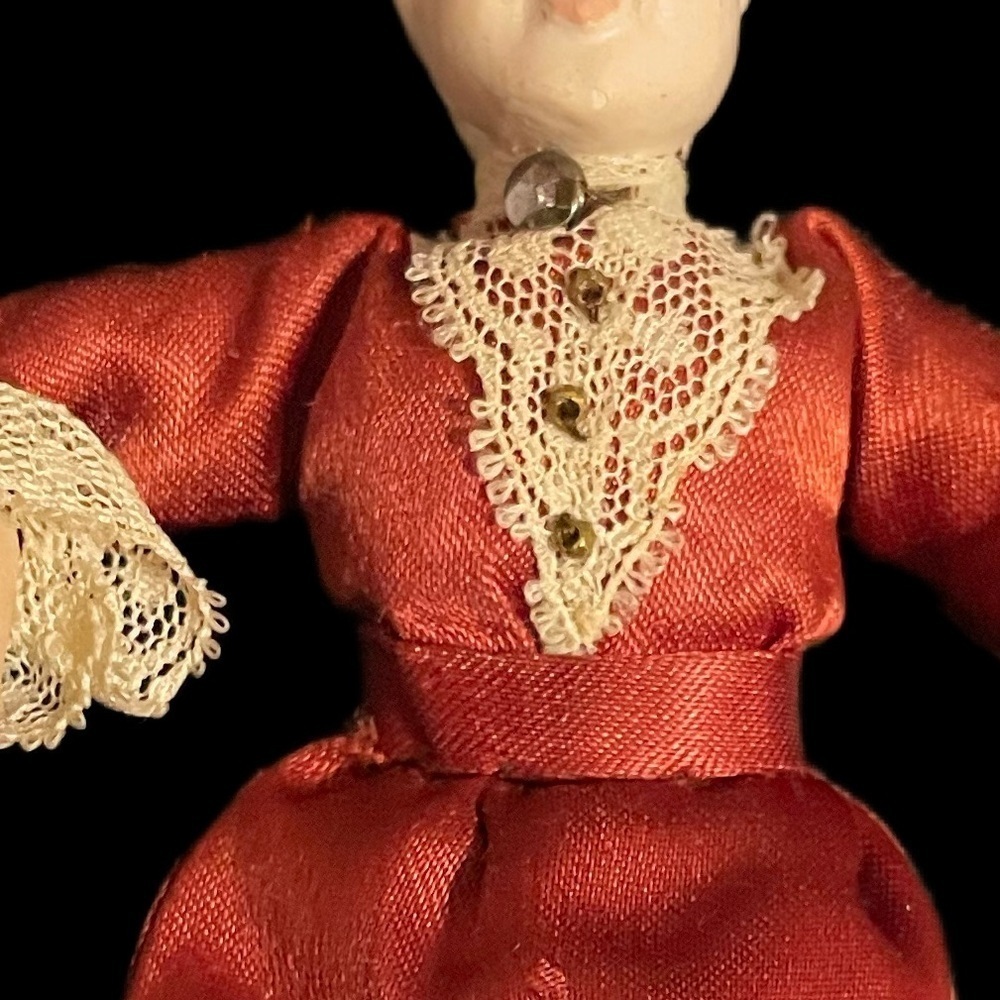 Vintage Doll House Regency Victorian Figurine Miniature Collectible antique - Picture 3 of 9